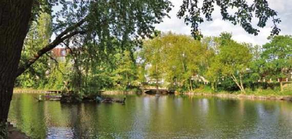 Un cadre verdoyant à Gagny, photographie de la brochure
